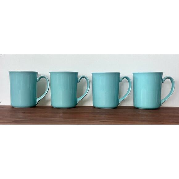 Prego Aqua by Corning Crown Mug CoffeeTea Cocoa Set of 4 Replacement - Picture 4 of 8